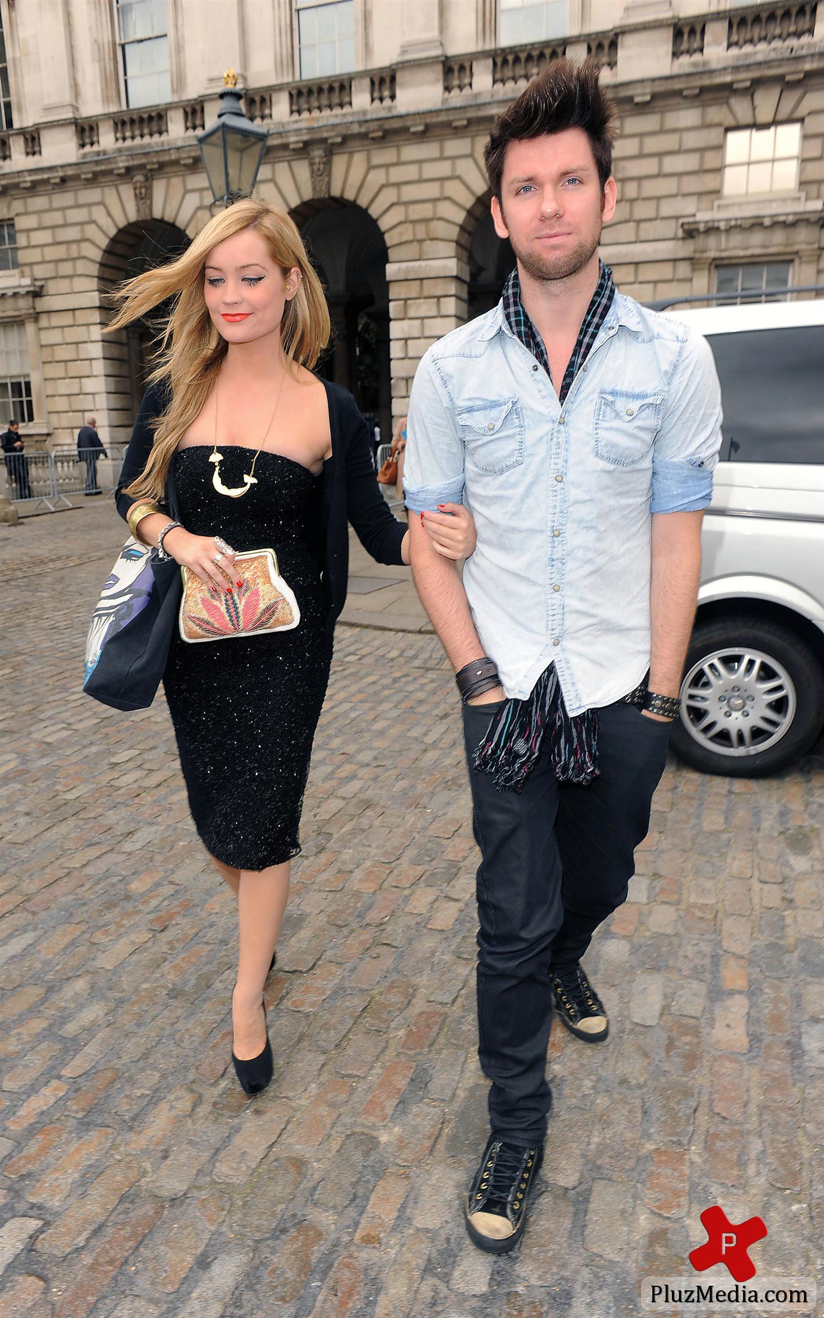 Laura Whitmore - London Fashion Week Spring Summer 2012 - Amanda Wakeley - Outside | Picture 83285